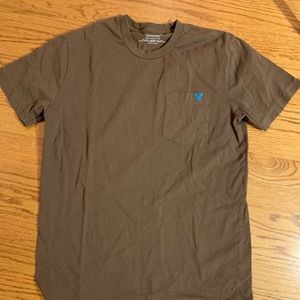 Brown American Eagle Outfitters tee. Size XS